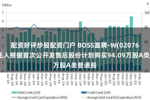 配资好评炒股配资门户 BOSS直聘-W(02076)：受托人根据首次公开发售后股份计划购买94.09万股A类普通股