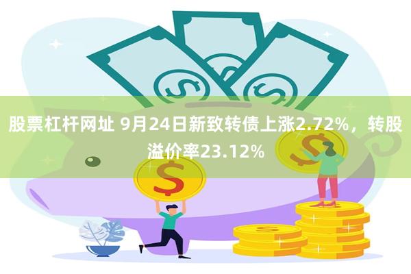 股票杠杆网址 9月24日新致转债上涨2.72%，转股溢价率23.12%