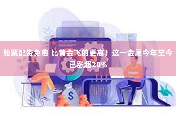 股票配资免费 比黄金飞的更高！这一金属今年至今已涨超20%